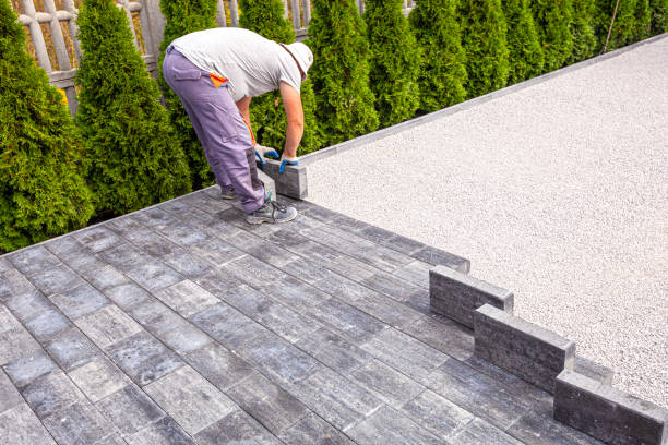 Permeable Paver Driveway in Lynnville, IN